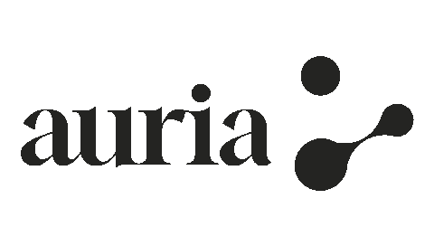 Logo de auria - Inteligencia Artificial con alma - Powered by Innova Digital Export